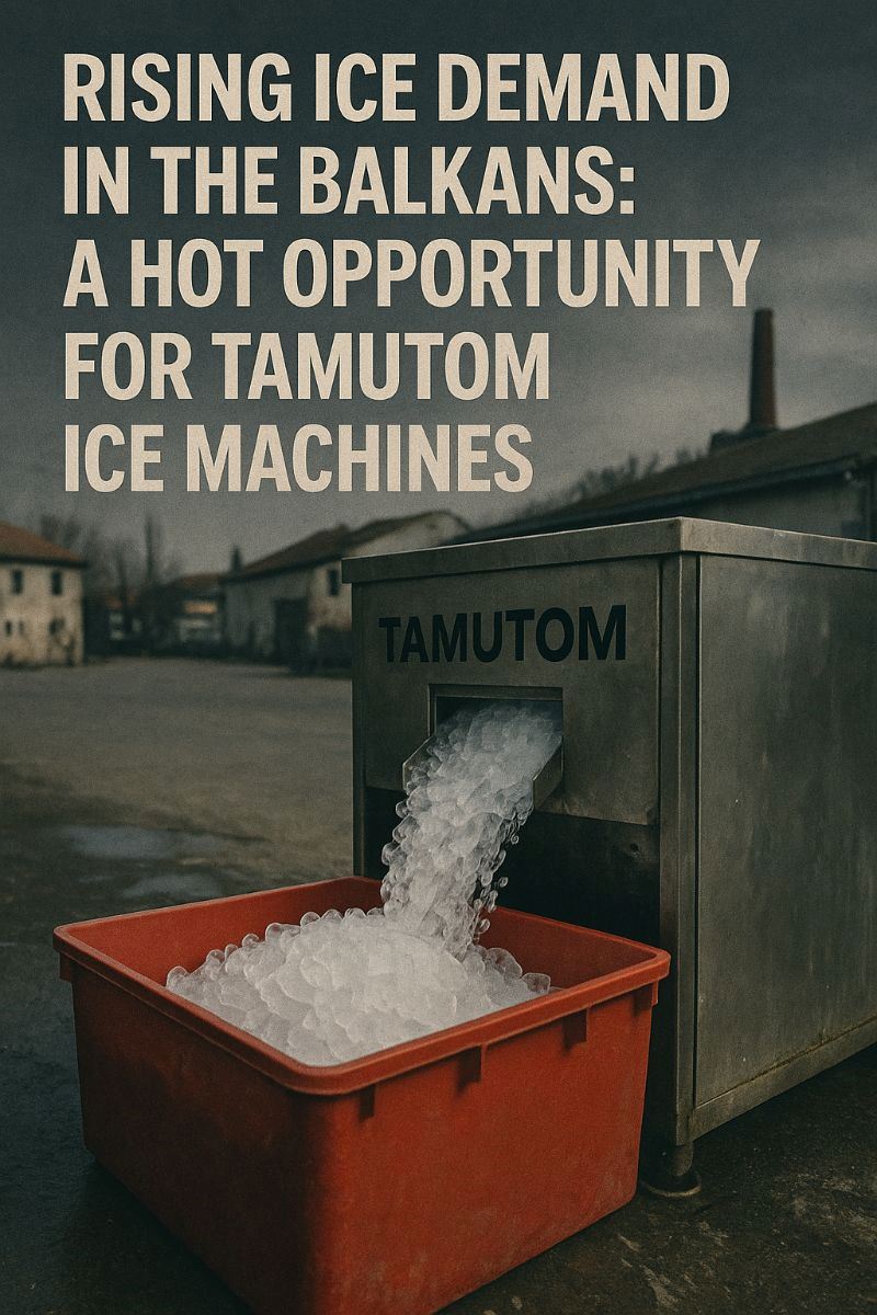 Balkanlar'da Artan Buz Talebi: Tamutom Buz Makineleri İçin Sıcak Bir Fırsat