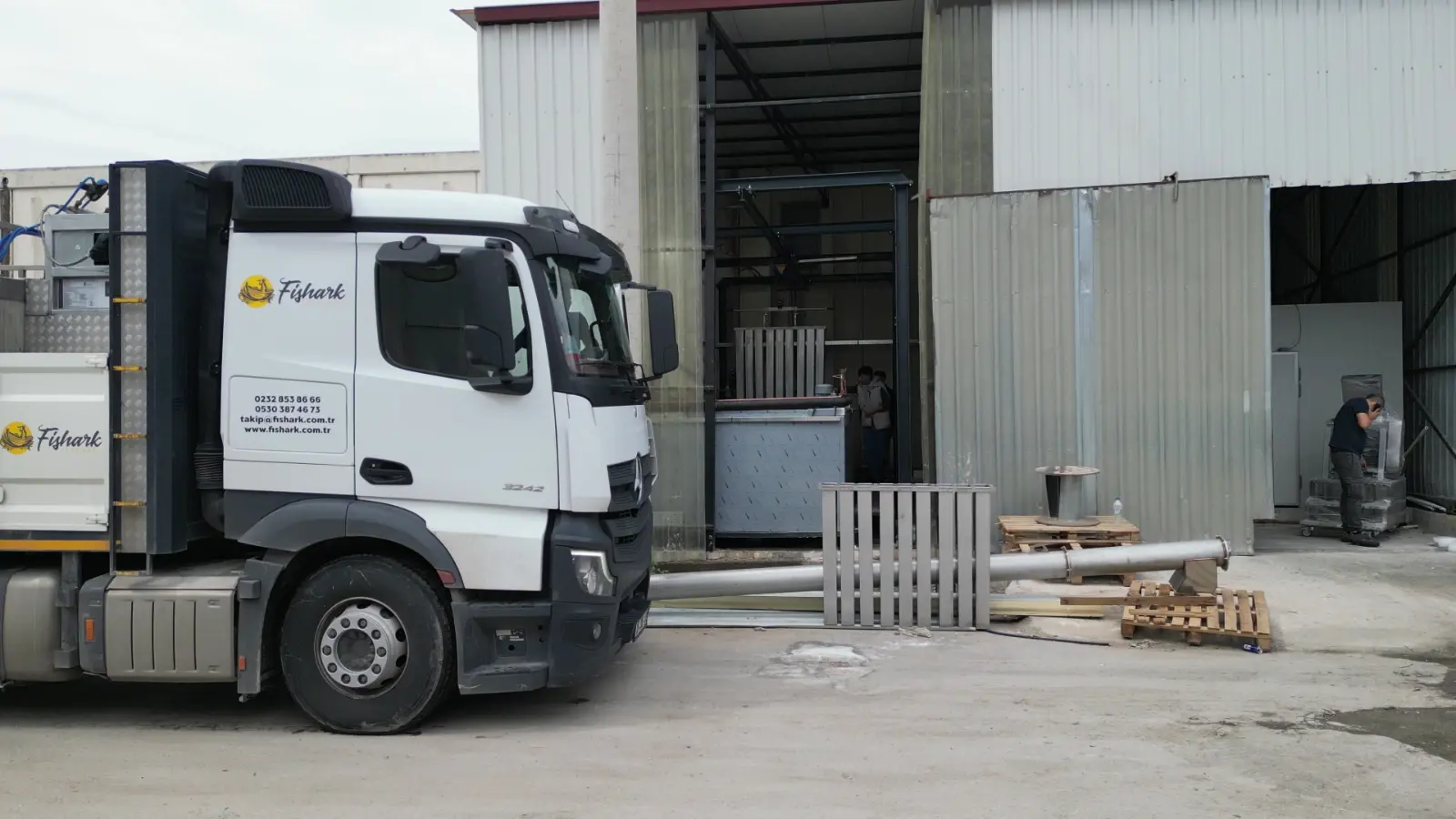 Successful Completion of a 15 Ton Block Ice Machine and Cold Storage Project for FISHARK Seafood